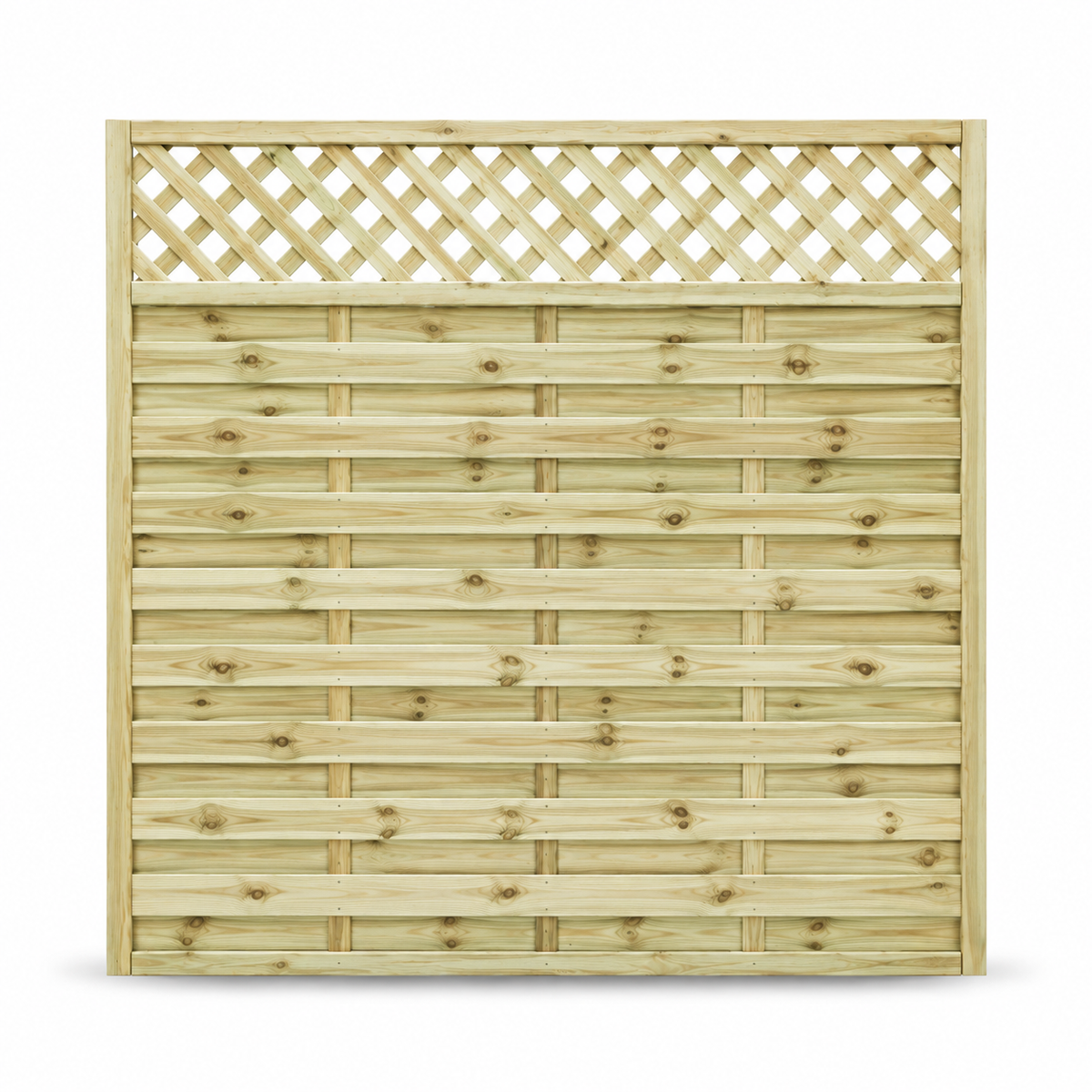 European Panel Model 4 6ft x 6ft 1828x1800 – front on white