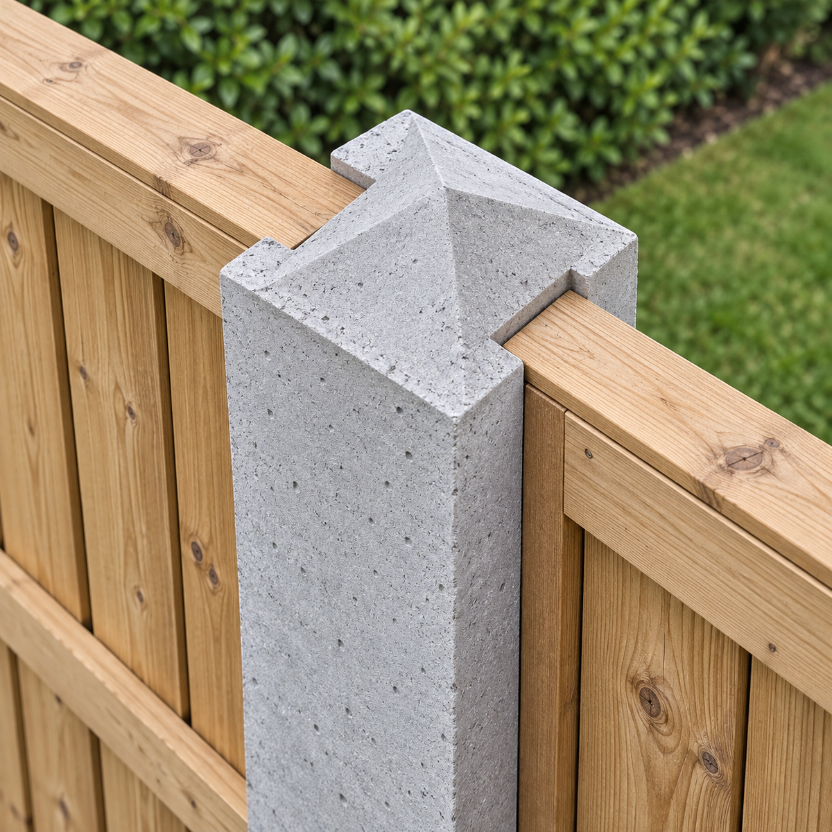 Concrete Intermediate Post (Slotted)