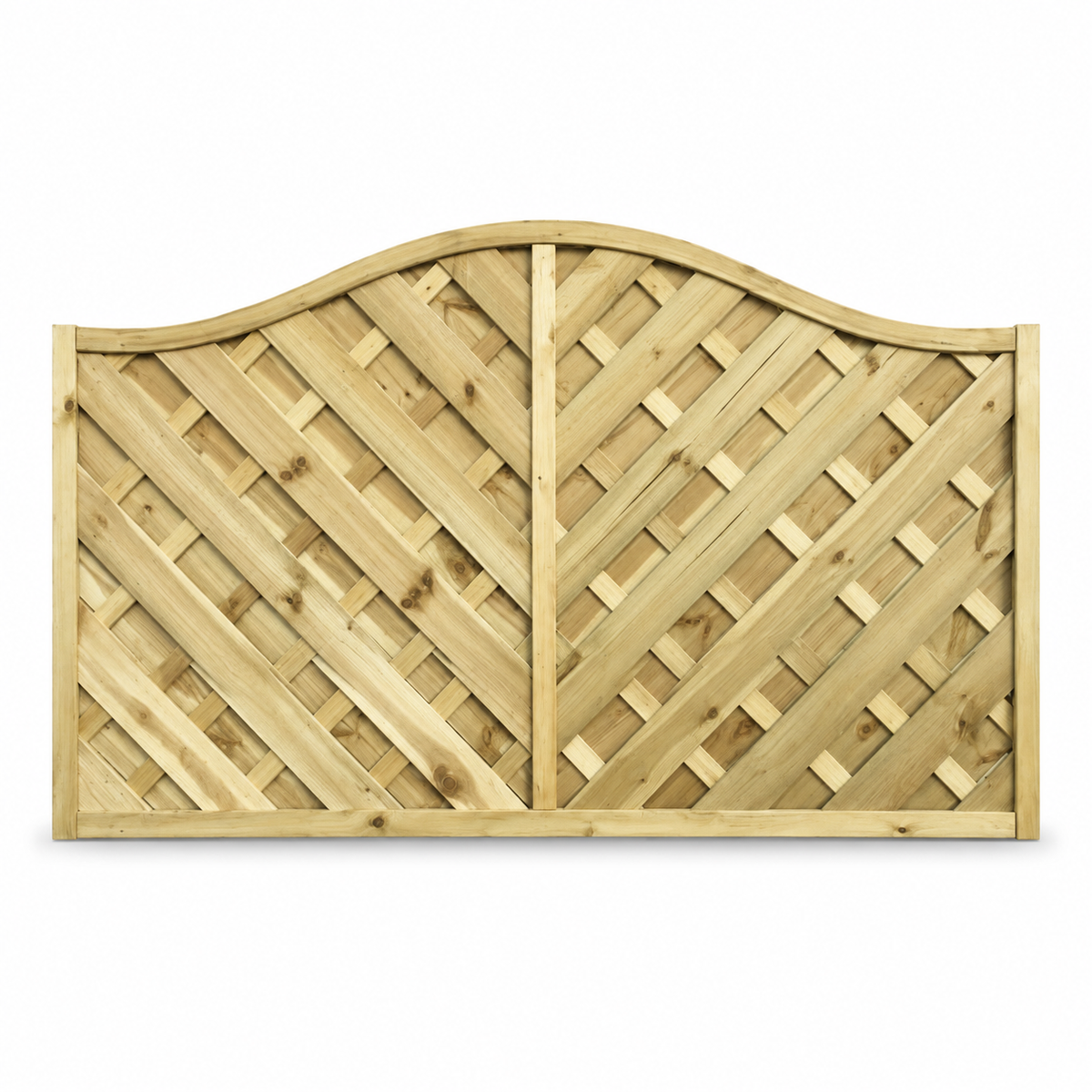 European Panel Model 38, 6 ft wide × 3 ft high, white background