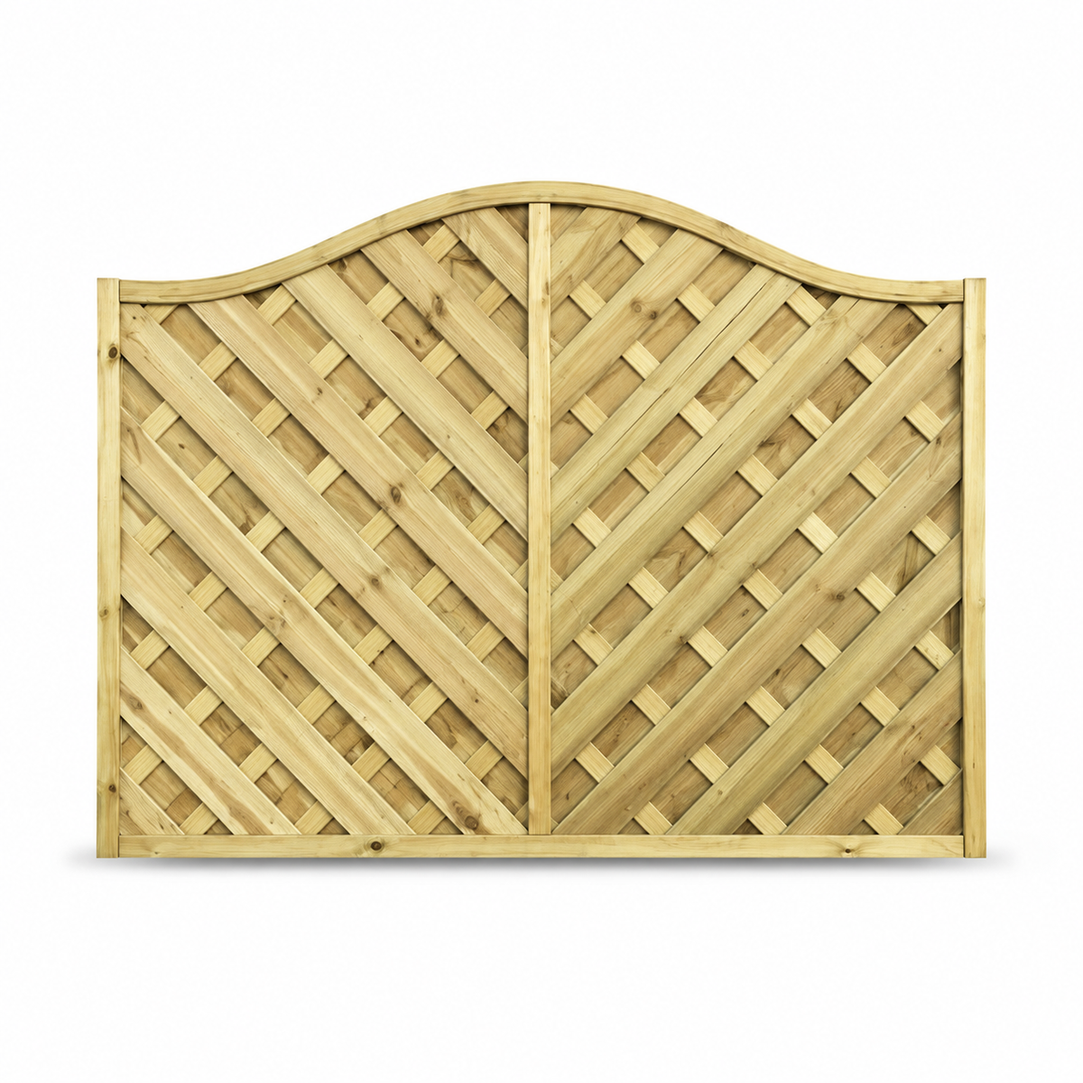 European Panel Model 38, 6 ft wide × 4 ft high, white background