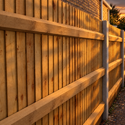 Cant Rail in a garden, evening light