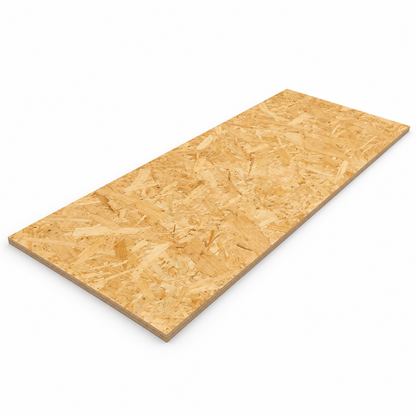 OSB3 Board 8ft x 4ft on a white background