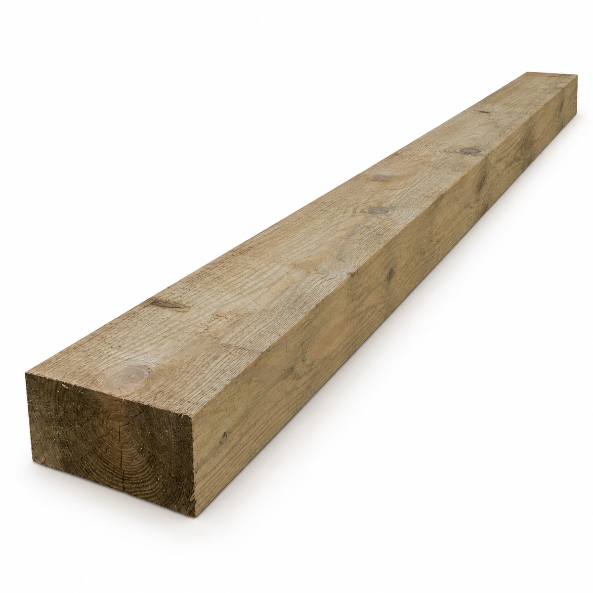 Railway Sleeper on a white background